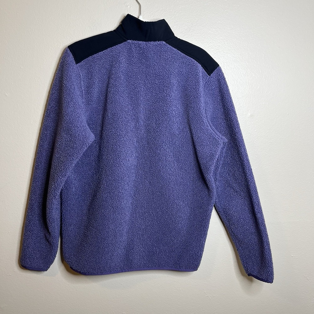 Under Armour Golf Men's Fleece 1/4 Snap Pullover Jacket M Sherpa Gorpcore Sweat - Picture 3 of 6